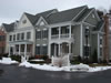 Home with brick facade