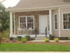 cultured stone entryway